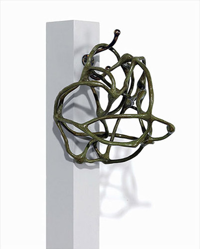 Neural Cap, bronze, 10” x 9.5” x 7”, 2013